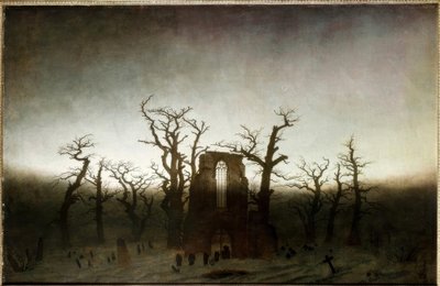 Abadia em Eichwald de Caspar David Friedrich